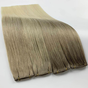 Extensions de <span class=keywords><strong>cheveux</strong></span> de trame blonde géniale de 18 pouces Mélange fin Extensions de <span class=keywords><strong>cheveux</strong></span> invisibles Remy de qualité supérieure RTS - Product Image 3
