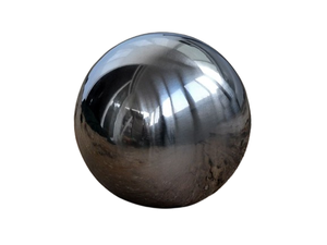 純粋なチタン球1インチ (25mm) 99.9% Tiボール磨かれたシルバーFHHブランドエネルギーヒーリング装飾収集品 - Product Image 4