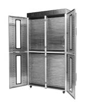 Déshydrateur d'aliments en acier inoxydable à 80 couches Machine de déshydratation motorisée pour le séchage des fruits pour les restaurants Magasins d'alimentation au détail