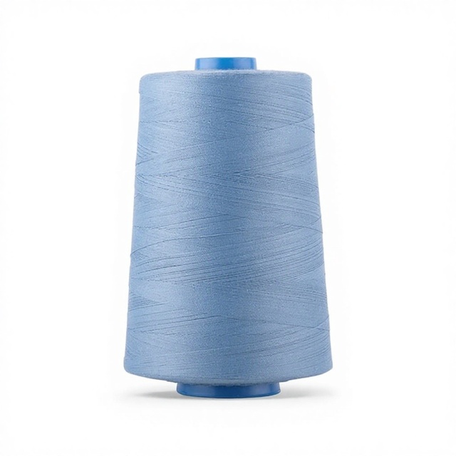 Eco-friendly High Tenacity Low Shrinkage Cross Stitch Cones Threads 40s/2 5000yards 100% Spun Polyester Oeko-Tex Sewing