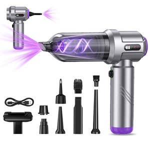<span class=keywords><strong>Aspirateur</strong></span> de voiture 3 vitesses 6000 mAh, souffleur d'air puissant 17 kPa, nettoyage de clavier PC, <span class=keywords><strong>aspirateur</strong></span> de voiture - Product Image 1