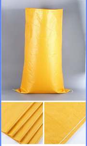 Sac tissé en PP laminé imprimé en couleur 25 kg/50 kg pour l'emballage de riz, de farine, d'engrais, d'aliments pour animaux, sac industriel en polypropylène - Product Image 4