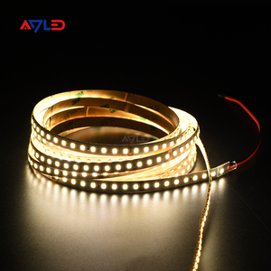 Tira de LED SMD2835 de Alta Eficiencia, 6W/m, 200LM/W, 144 LEDs/m, 8mm, CRI90, DC24V, IP65, Impermeable, para Decoración Arquitectónica de Contornos - Product Image 1