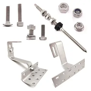 Jiangsu Stainless Steel Metal Roof Photovoltaic Brackets Hanger Bolts For Solar Mounting Top