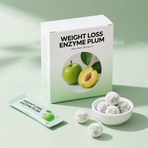 Enzyme Digestive Personnalisable en Gros à la Prune Contient de la Pulpe de Prune Verte Mélange d'Enzymes Complet et Vitamine C - Product Image 1