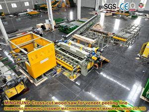 Máquina de Corte Transversal Automática Hidráulica para Cortar Troncos de Madera para Plantas de Contrachapado - Product Image 3