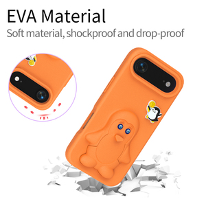 Cover per <span class=keywords><strong>Telefono</strong></span> con <span class=keywords><strong>Design</strong></span> di Pinguino Carino, Custodia Morbida e Leggera in EVA con Protezione a 360° e Supporto per Promax/Plus - Product Image 5