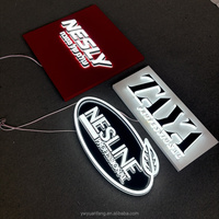 Letrero de luz de canal 3D personalizado restaurante tienda señalización Logotipo de negocios letrero Led iluminado para tienda al aire libre