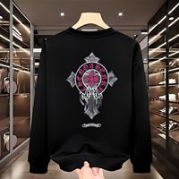 Nouveau pull à capuche à col rond et manches longues, pull à capuche polyvalent et décontracté.