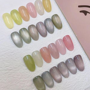 AILANUO Esmalte de Uñas en Gel de 12 Colores con Efecto Ojo de Gato, Serie Magnética Ojo de Gato, TPO Sin HEMA, OEM ODM, Esmalte de Uñas en Gel UV - Product Image 3