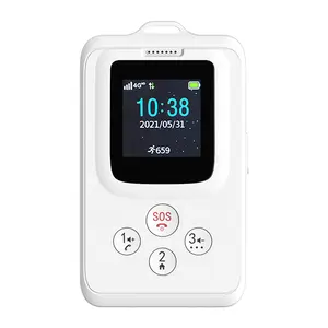 Niños/coches/perros/pulsera/ambulancia preciso 1,54 pulgadas inalámbrico 4G LTE Micro SIM rastreador GPS incorporado