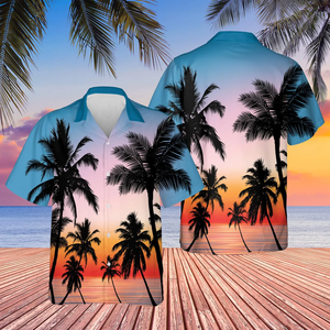 Aangepast foto-shirt, aangepast Hawaiiaans overhemd met boom, Hawaiiaans overhemd voor heren, feestoverhemd, zeer mooi cadeau voor hem - Product Image 4