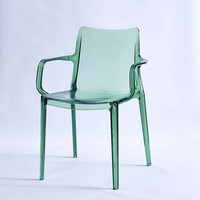 Chaise d'hôtel moderne en acrylique transparent, en polycarbonate cristal, pour événements extérieurs, restaurants et mariages – Grande Vente