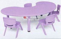 Meubles d'école maternelle en bois groupe-activité d'apprentissage salle de classe enfants U forme bureau et chaise ensemble pour préscolaire