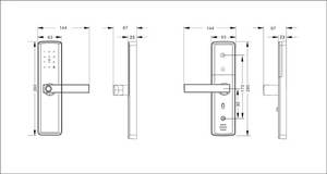 Máy Chủ Địa Phương Trực Tuyến Thẻ Rfid Chốt Điện Tử Thông Minh Hệ Thống Quản Lý Ổ Khóa Khách Sạn Để Bán - Product Image 6