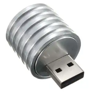 אלומיניום USB LED שקע זרקור נייד פנס מיני 5V אור מנורת הנורה מיני USB נייד כוח לבן אור USB מחבר
