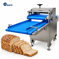Équipement de découpe automatique de pain de mie pour boulangerie commerciale, machine à trancher le pain électrique automatique