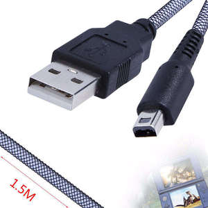 Cable de Carga USB de 1.5 m para Consola de Videojuegos <span class=keywords><strong>Nintendo</strong></span> New <span class=keywords><strong>3DSXL</strong></span> NDSi 2DSLL, Cable de Alimentación, Accesorios para Juegos - Product Image 2