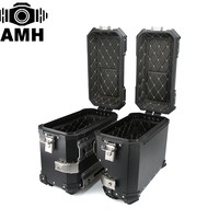 30L 38L Boîtes latérales et top-cases en aluminium pour moto