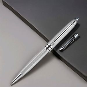 Premium Luxury <b>Silver</b> Metal Ballpoint <b>Pen</b> Customized Logo Corporate Marketing Personalized Gifts Custom 1.0mm Multi-Colored UV - Product Image 5
