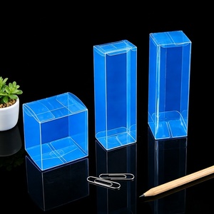 Scatola in Plastica Rettangolare Personalizzata ad Alta Trasparenza, Riciclabile in PVC, per Confezioni di Penne, Quaderni ad Acquerello, Stampa Digitale - Product Image 1