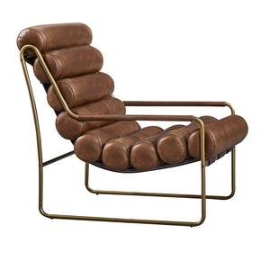 Nâu cao cấp da cánh tay phòng khách ghế thoải mái và phong cách Đồ nội thất - Product Image 4