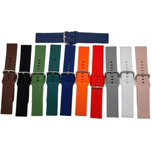 <span class=keywords><strong>Bracelet</strong></span> en <span class=keywords><strong>silicone</strong></span> pour montre intelligente <span class=keywords><strong>Samsung</strong></span> <span class=keywords><strong>Galaxy</strong></span> <span class=keywords><strong>Watch</strong></span> 5 4 3 S3 Active2, 22 mm 20 mm, <span class=keywords><strong>bracelet</strong></span> pour montre intelligente Gear S3 <span class=keywords><strong>Active</strong></span> <span class=keywords><strong>2</strong></span> pour Huawei Garmin - Product Image 1