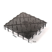 Pelat Filter Undergravel Akuarium Persegi, Partisi Plastik Food-Grade untuk Penempatan Pasir di Dasar