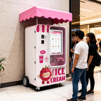 Máquina Expendedora Automática de Helado Suave para Edificios de Oficinas, Campus y Proyectos de Venta Minorista