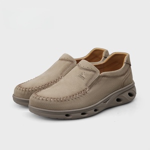 Mocassins à semelle épaisse, légers et respirants pour femmes, nouvelle collection automne 2026, en cuir microfibre, chaussures pour mères toutes saisons - Product Image 3
