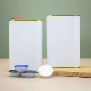 Precio de Fábrica, Envase Cuadrado de 1 Litro para Aceite de Motor Vacío, Tamaño Personalizado, Bidón de Metal para Aceite Lubricante - Product Image 1