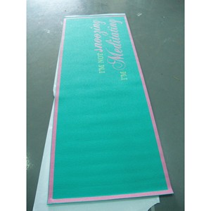Tapete de Yoga de PVC de 173x61x6mm con Impresión Serigrafiada, Tapete de Ejercicio con Guía de Entrenamiento - Product Image 2
