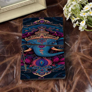 Cuaderno A6 hecho a mano, regalo sofisticado para ejecutivos, ideal para notas de liderazgo y planificación de la visión con <span class=keywords><strong>Elephan</strong></span> - Product Image 2