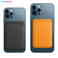 Étuis Portefeuilles Magnétiques pour Téléphone en Cuir PU, Support de Cartes Magnétique pour iPhone 14 13 Mini 13 Pro iPhone 12 Pro Max