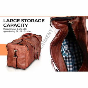 Sac à main de grande capacité en tissu de coton unisexe de style vintage avec fermeture à glissière imperméable et durable - Product Image 4