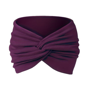 Diademas Anchas Personalizadas de Alta Calidad, Color Sólido, Elásticas, para Yoga, Running, Antitranspirantes y Absorbentes - Product Image 6