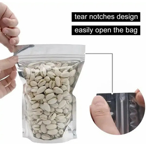 Pochette à bec verseur transparente en LDPE de qualité alimentaire, refermable, sur mesure, pour usage agricole, avec impression MOPP par héliogravure, vente directe usine - Product Image 2