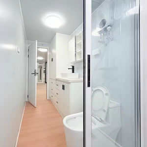 Casa Contenedor de Dos Pisos con Terraza en el Techo, Vivienda Modular Prefabricada Resistente para Vida Urbana Bajo Puentes y Escapadas Panorámicas - Product Image 4