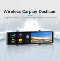 Kamera Spion Belakang 4k Baru, Kamera Dashboard, Layar Sentuh Ips 12 inci, Wifi Otomatis, Kamera Mobil Ahd, Fungsi Carplay Android