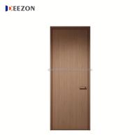 Portes pour l'intérieur de la maison Porte en bois gris pour la maison Matériau écologique Sûr Design moderne pour chambre à coucher Portes d'intérieur à noyau solide