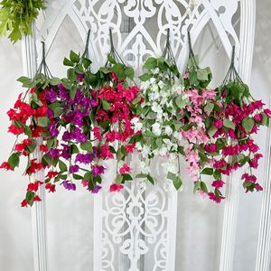 Mur de fleurs artificielles en soie Meinan, roses suspendues, décoration de mariage et de maison, blanc, rose, rouge - Product Image 3