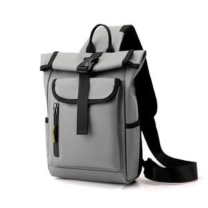 Mochila Cruzada Multifuncional para Hombre, Nueva Bolsa de Pecho Simple de PU, Portátil, con Características de Almacenamiento para Viajes y Uso Diario - Product Image 2