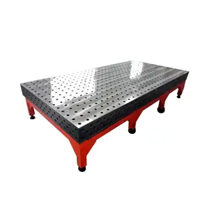 3D Cast Welding Table Cast Steel Iron Welding Table 3D