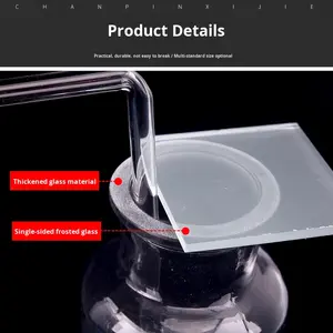 ऑक्सीजन कार्बन डाइऑक्साइड हाइड्रोजन गैस जनरेटर रसायन विज्ञान प्रयोग सुरक्षा ट्यूब के लिए फनल - Product Image 4