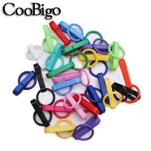 Gloves Hook Plastic Buckles Snap Hook With O-Ring #FLC078-B/(Mix-s)