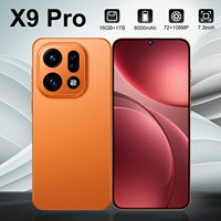 X9 Pro, 16 GB de RAM, 1 TB de ROM, dispositivo 5G, pantalla AMOLED de 7.3 pulgadas y 144 Hz, Deca Core, 8000 mAh, carga rápida, doble SIM, ranura para tarjeta TF, OTG, edición Cosmos, 108 MP