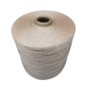 2024 New Style Linen <strong>Yarn</strong> 14S Light Grey Vortex Spinning <strong>Ramie</strong> Linen <strong>Yarn</strong> and Viscose Blended Knitting <strong>Yarn</strong> - Product Image 2