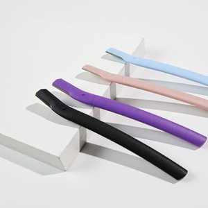 Dermaplaning dao cạo công cụ cạo râu mặt dao cạo râu bộ lông mày tông đơ Shaper cho phụ nữ với Protector Bìa - Product Image 5