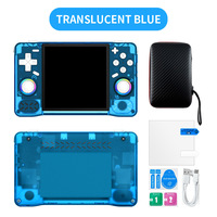 Consola de Juegos Portátil con Pantalla IPS de 4 Pulgadas, Doble Joystick, Sistema Linux, Carcasa de PC, RG351P, Wi-Fi, para Juegos de PS1 y N64 para Niños, Perfecta