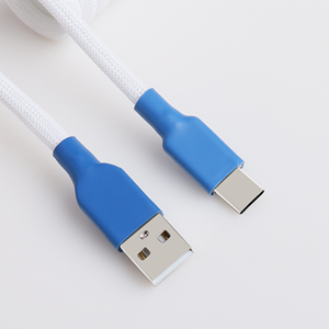Cavo a spirale Usb c tastiera ricarica rapida Usb a a tipo c dati cavo tastiera meccanica - Product Image 4